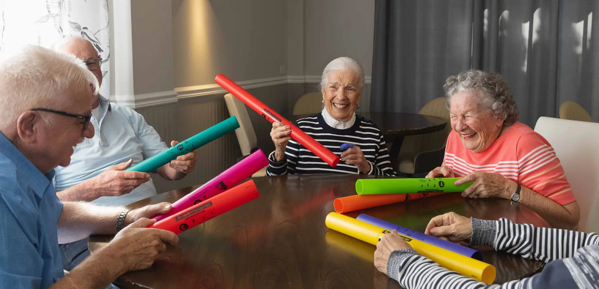 Boomwhackers - instruments de musique colorés pour aînés - CDS Boutique