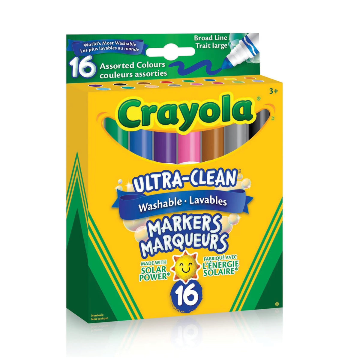 Marqueurs lavables (16), Crayola