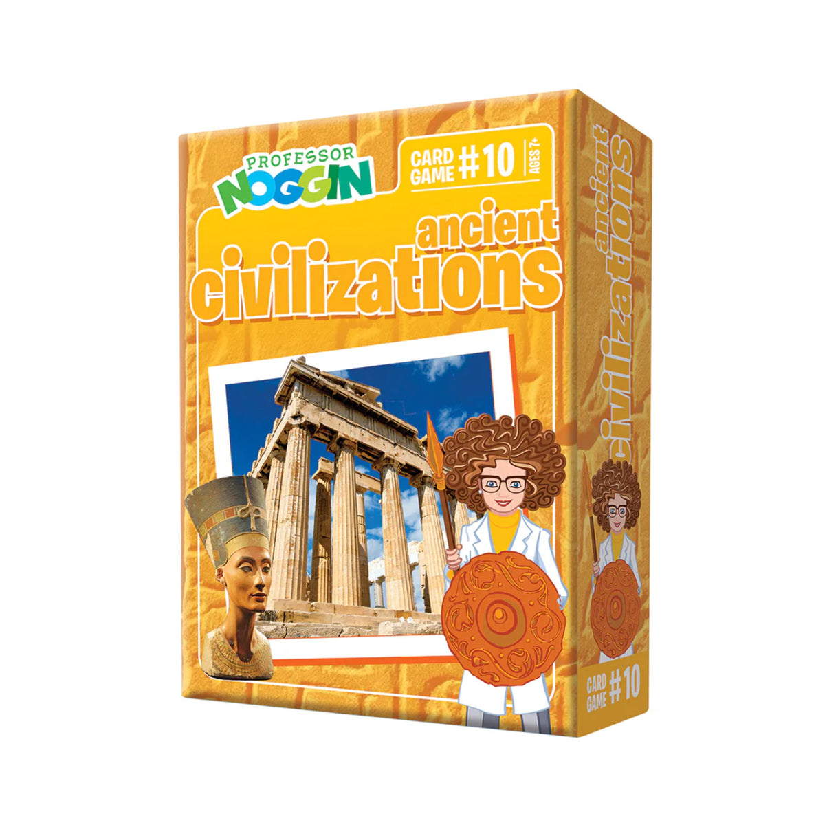 Jeu de trivia Prof. Noggin's Ancient Civilization, Outset