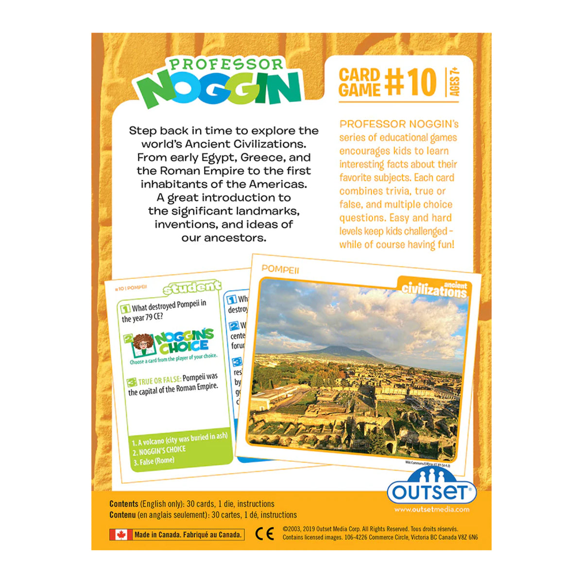 Prof. Noggin's Ancient Civilization, vue 2