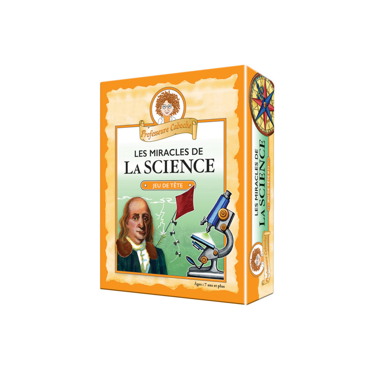 Jeu de trivia Prof. Caboche Les miracles de la science, Outset
