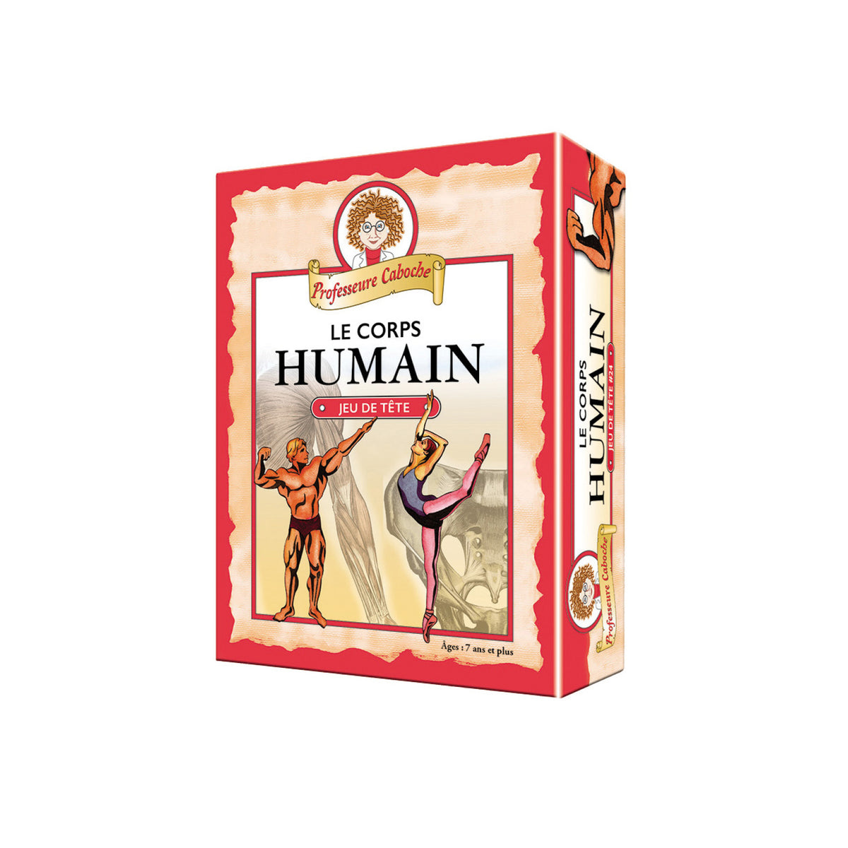 Jeu de trivia Prof. Caboche Le Corps humain, Outset