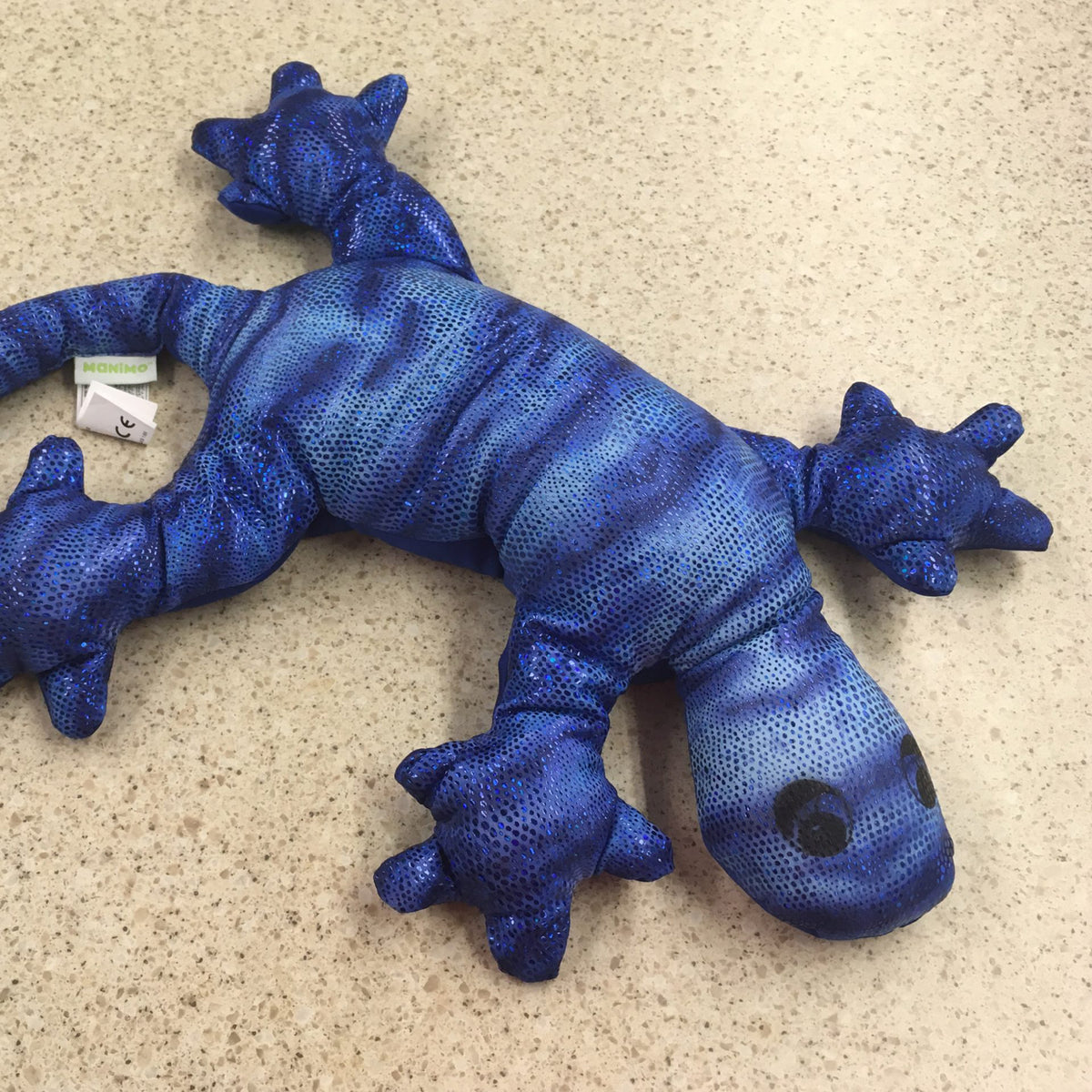Manimo lézard bleu, vue 3
