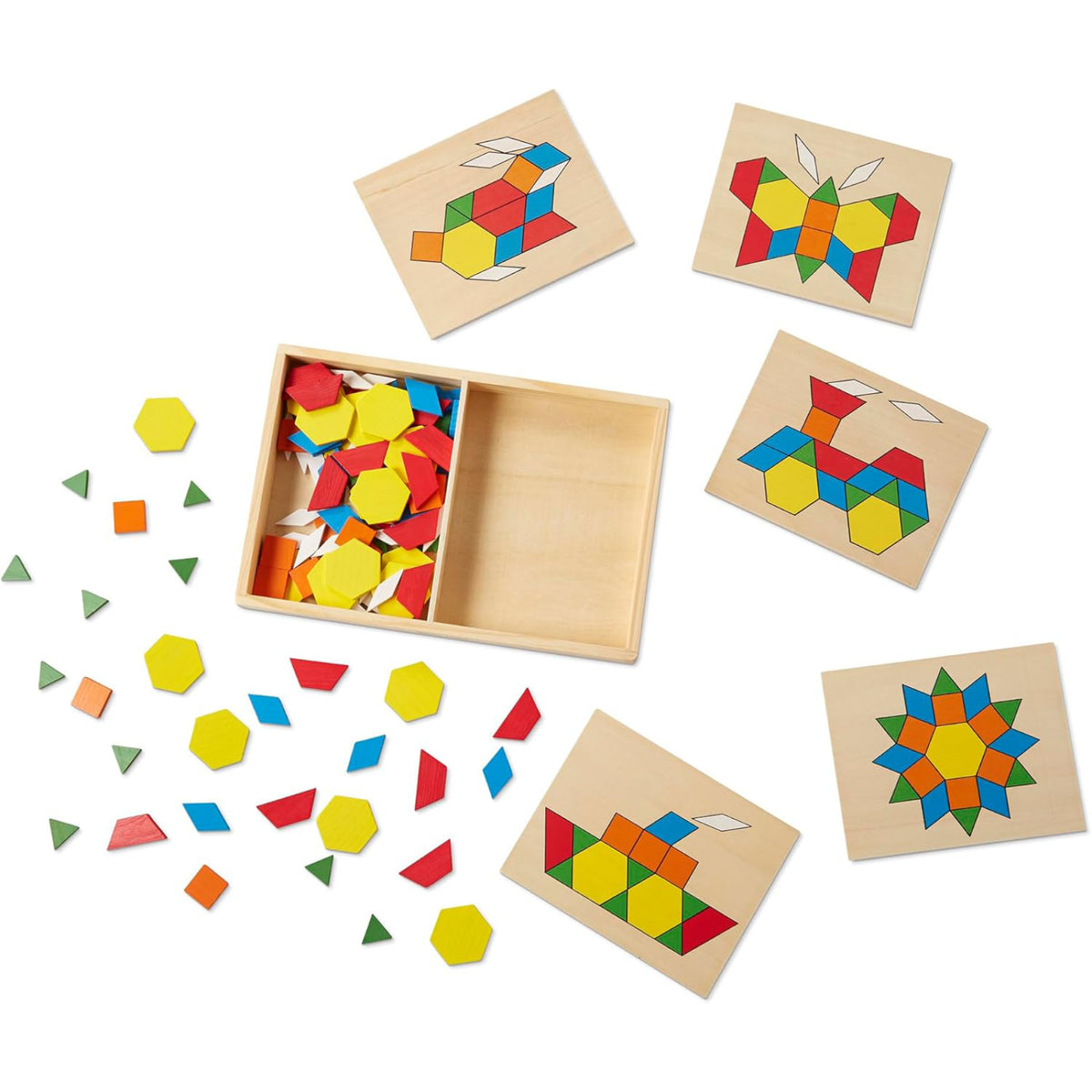 Mosaïque en bois, vue 3
