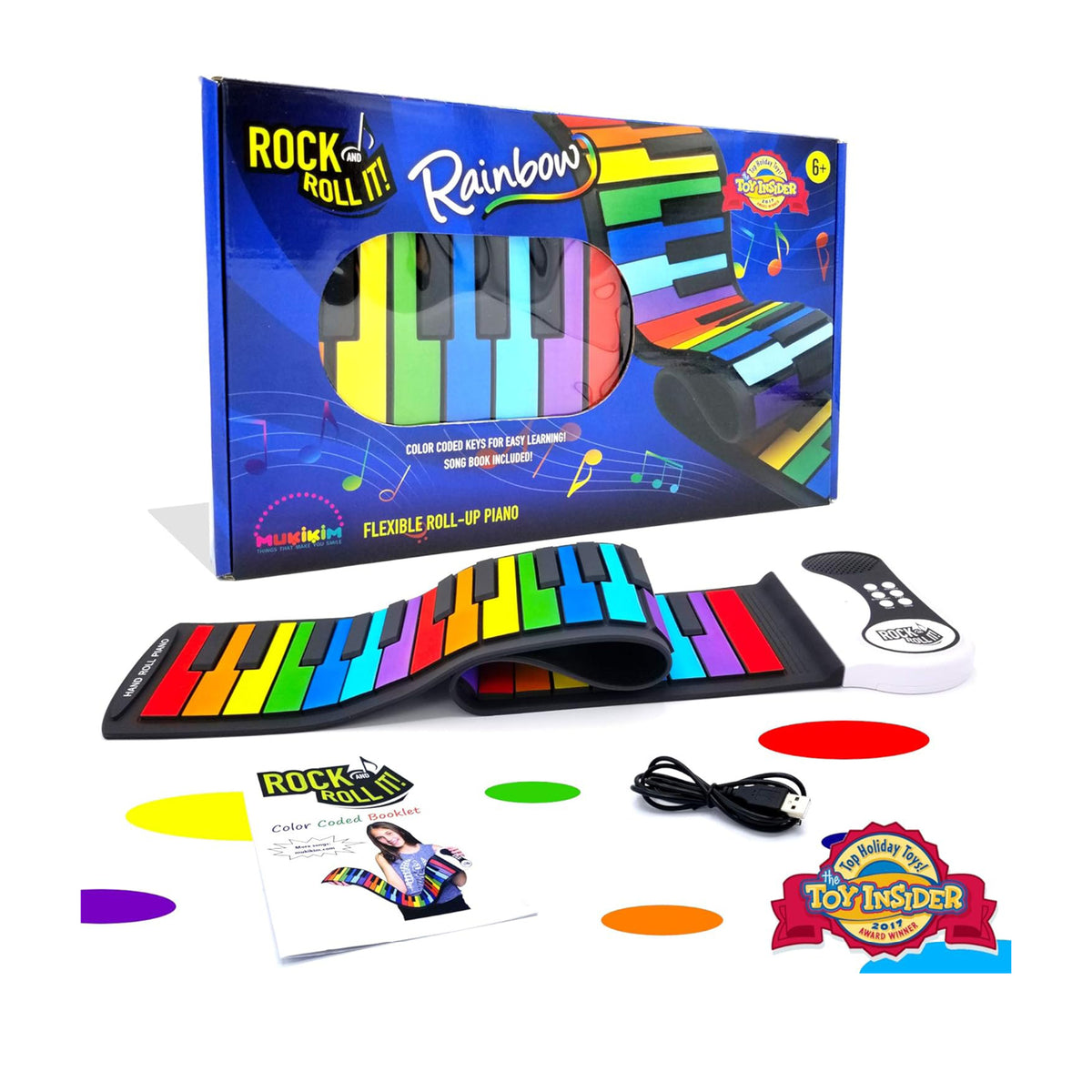Piano flexible arc-en-ciel, Rock and Roll It