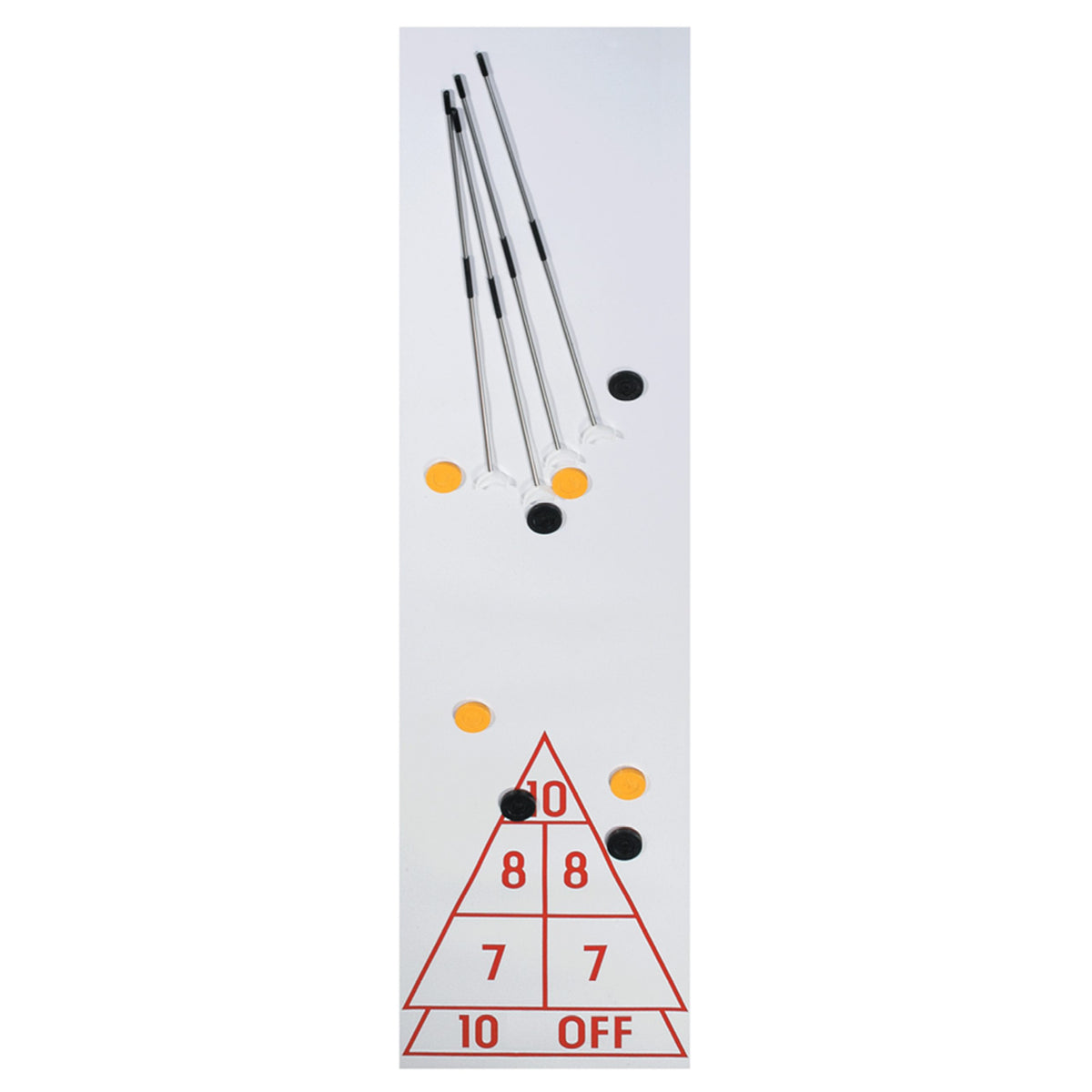 Ensemble économique de shuffleboard, vue 4