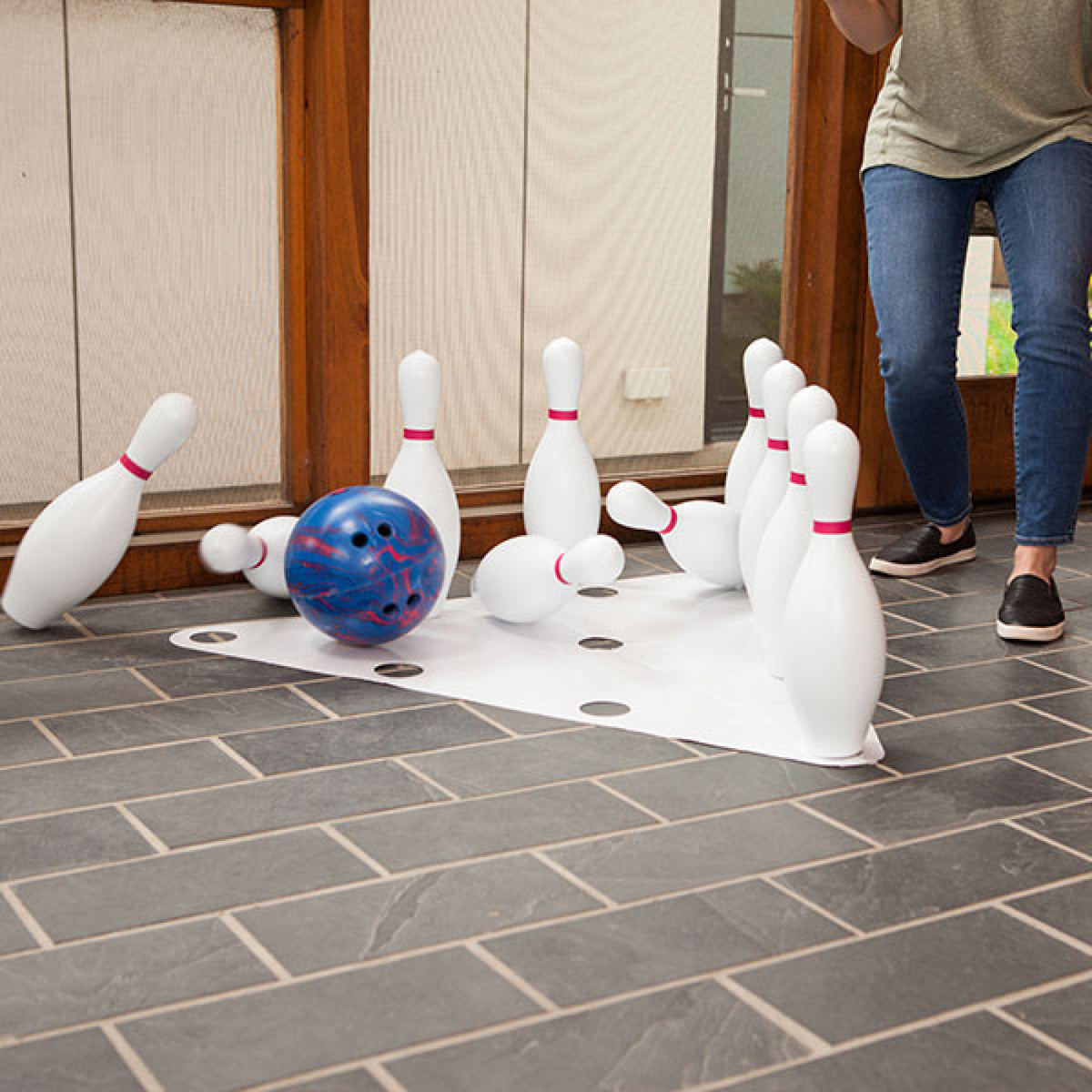 Jeu de quilles en plastique, vue 2