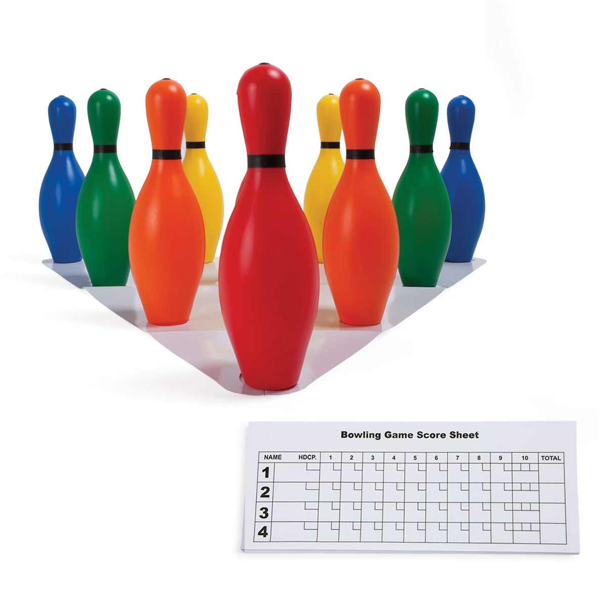 Quilles multicolores, vue 3