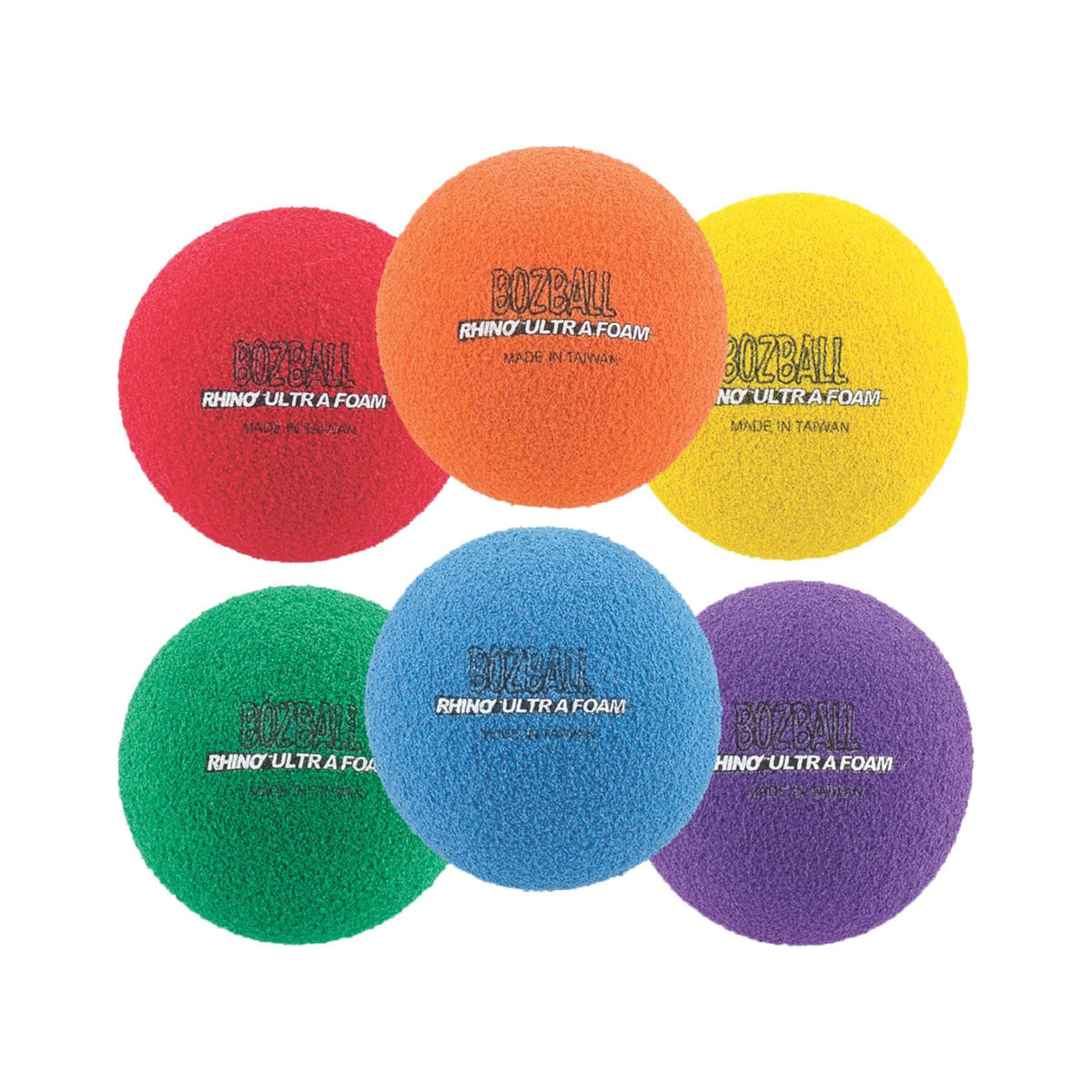 Ensemble de 6 balles en mousse 3,5 po, Champion Sports