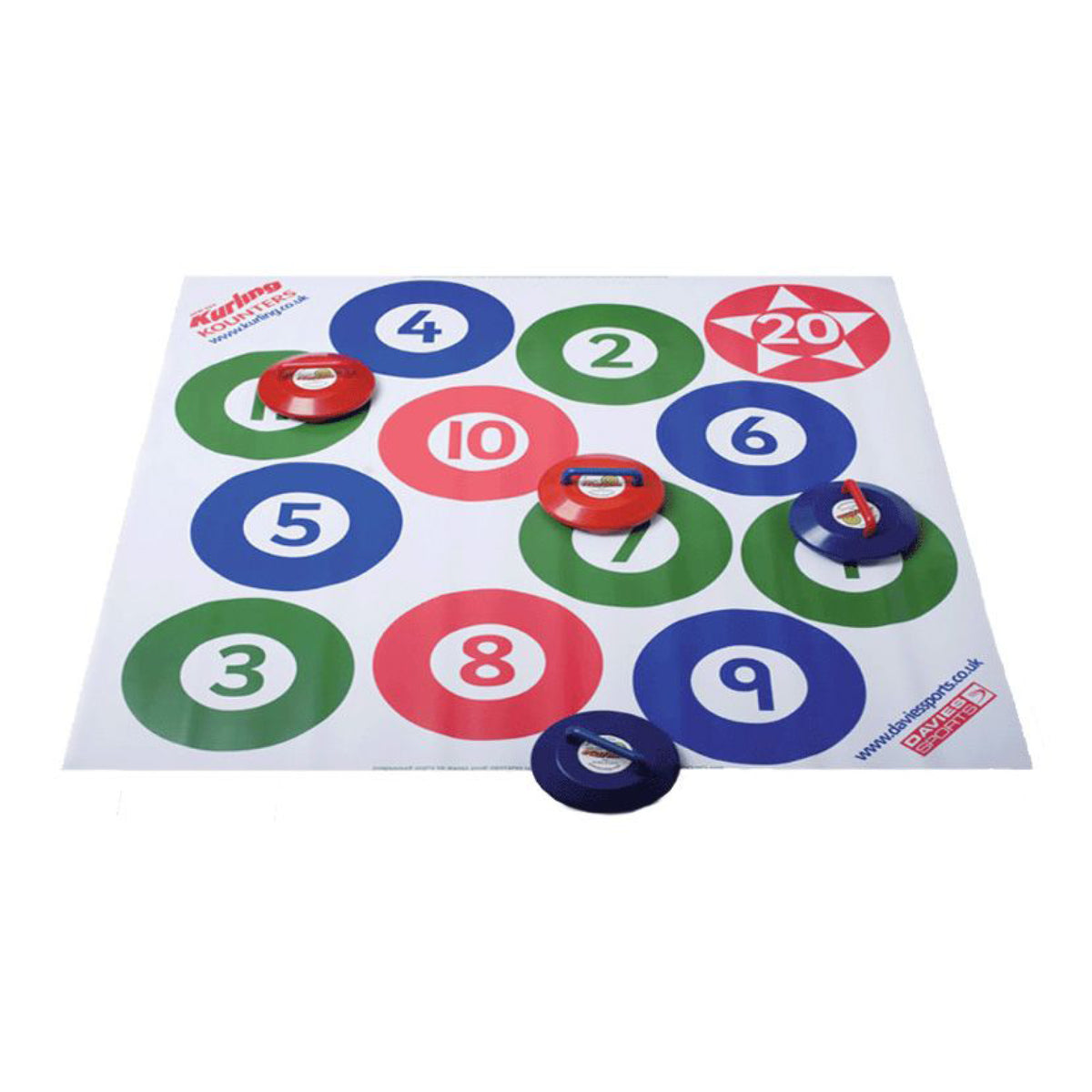 Cible de pointage de curling NAK