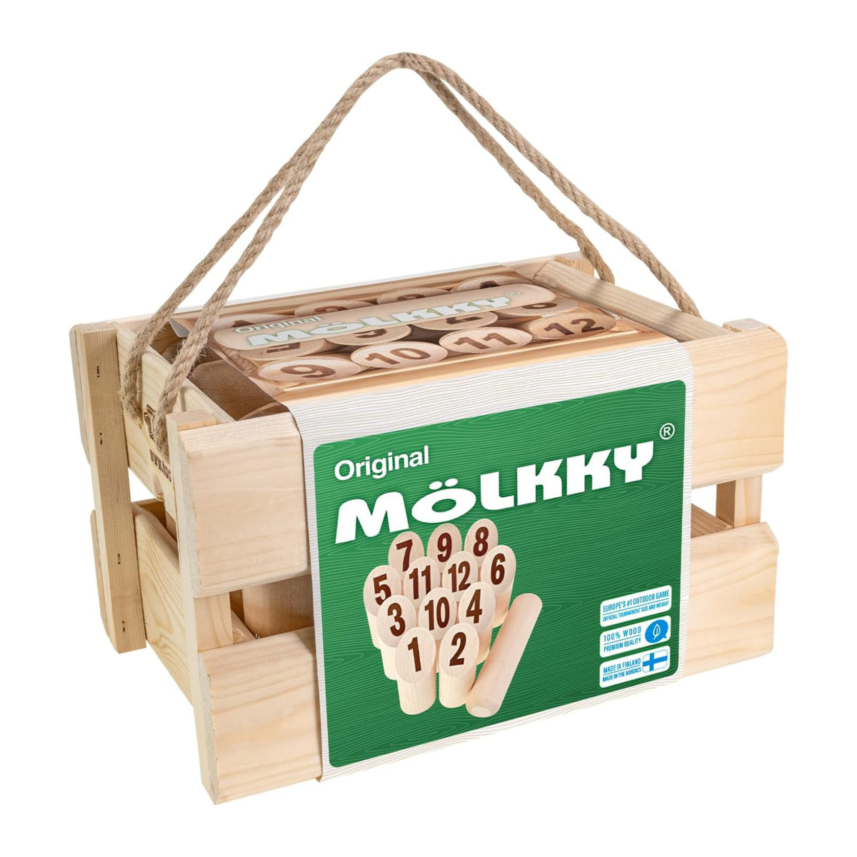 Jeu de quilles finlandais Mölkky