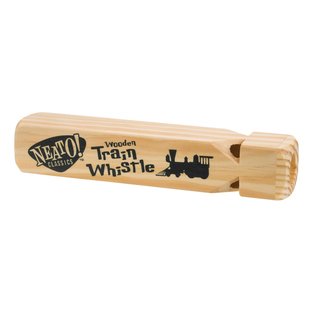 Sifflet de train en bois