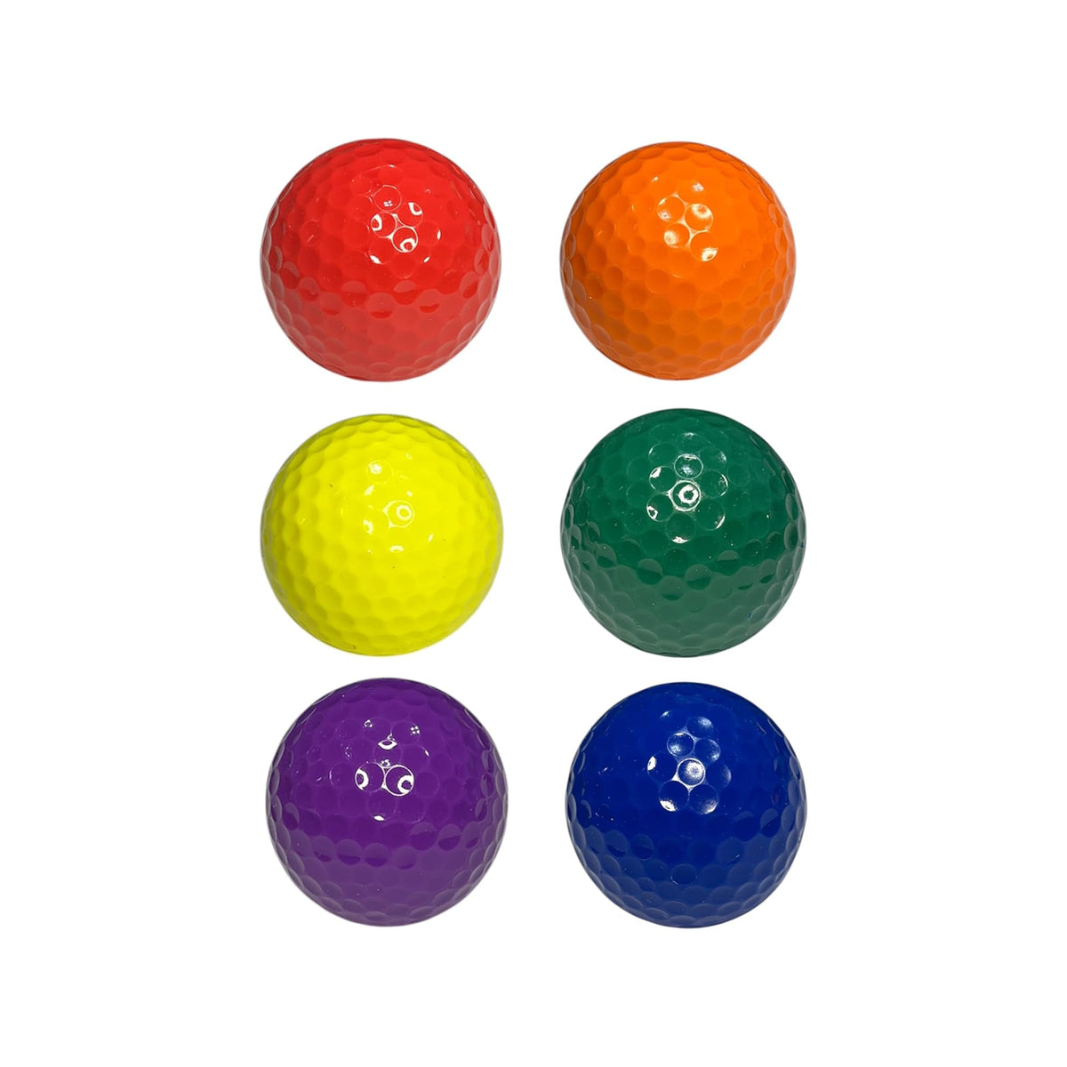 Balles de golf, paquet de 6