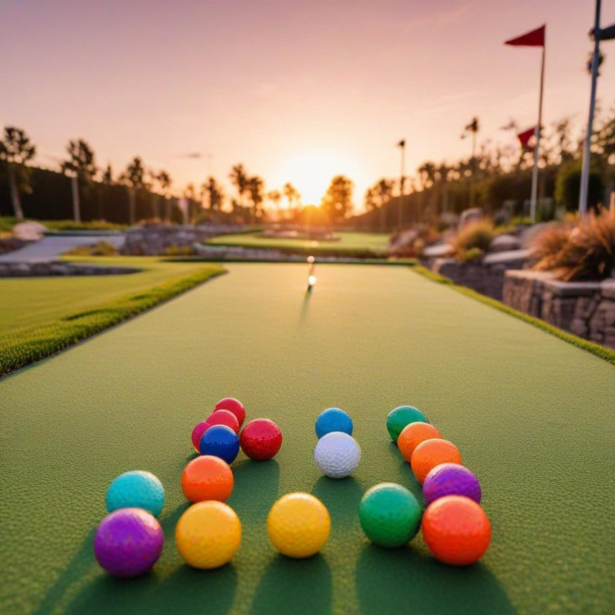 Balles de golf, paquet de 12