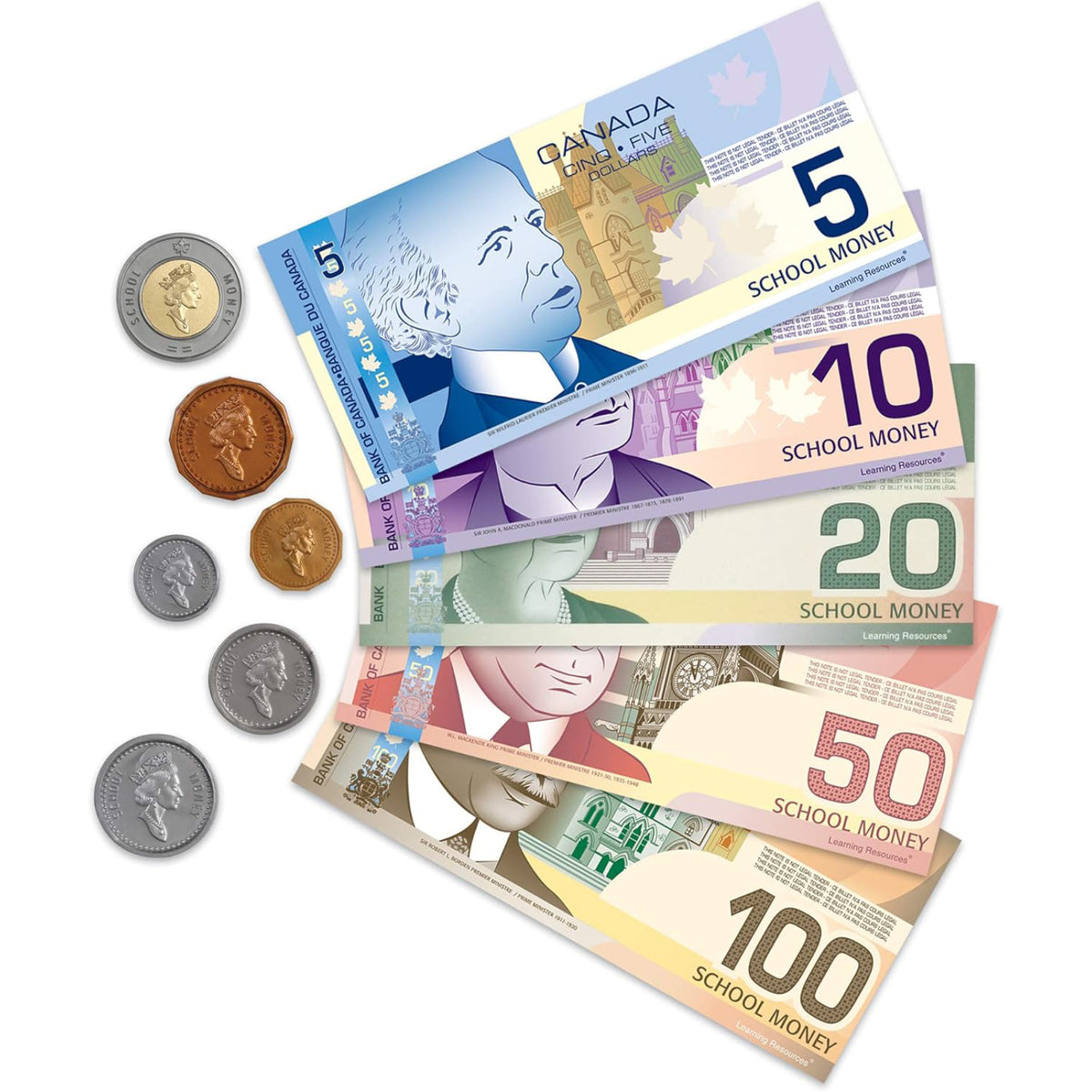 Ensemble de monnaie canadienne, vue 3