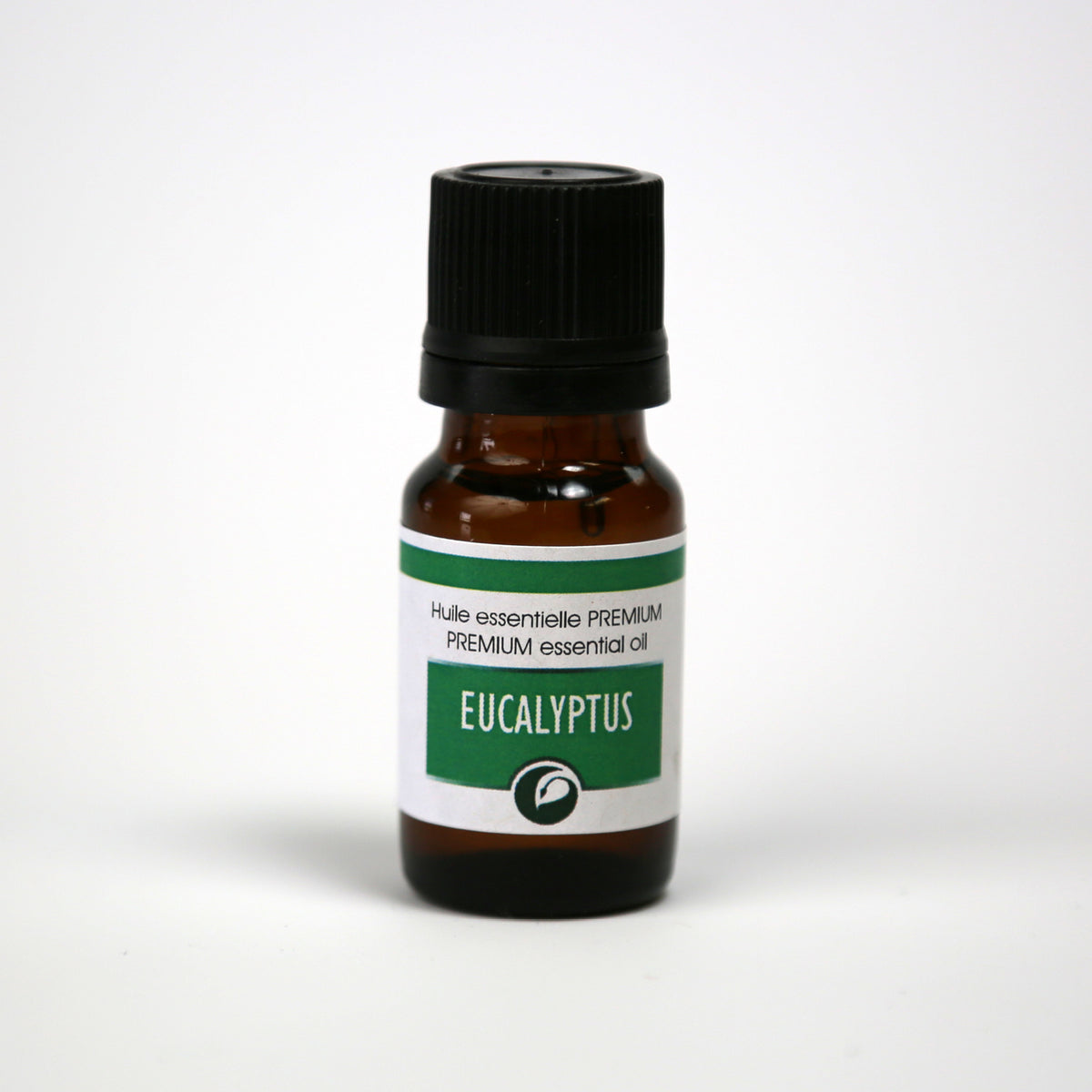 Flacon d'huile essentielle d'eucalyptus