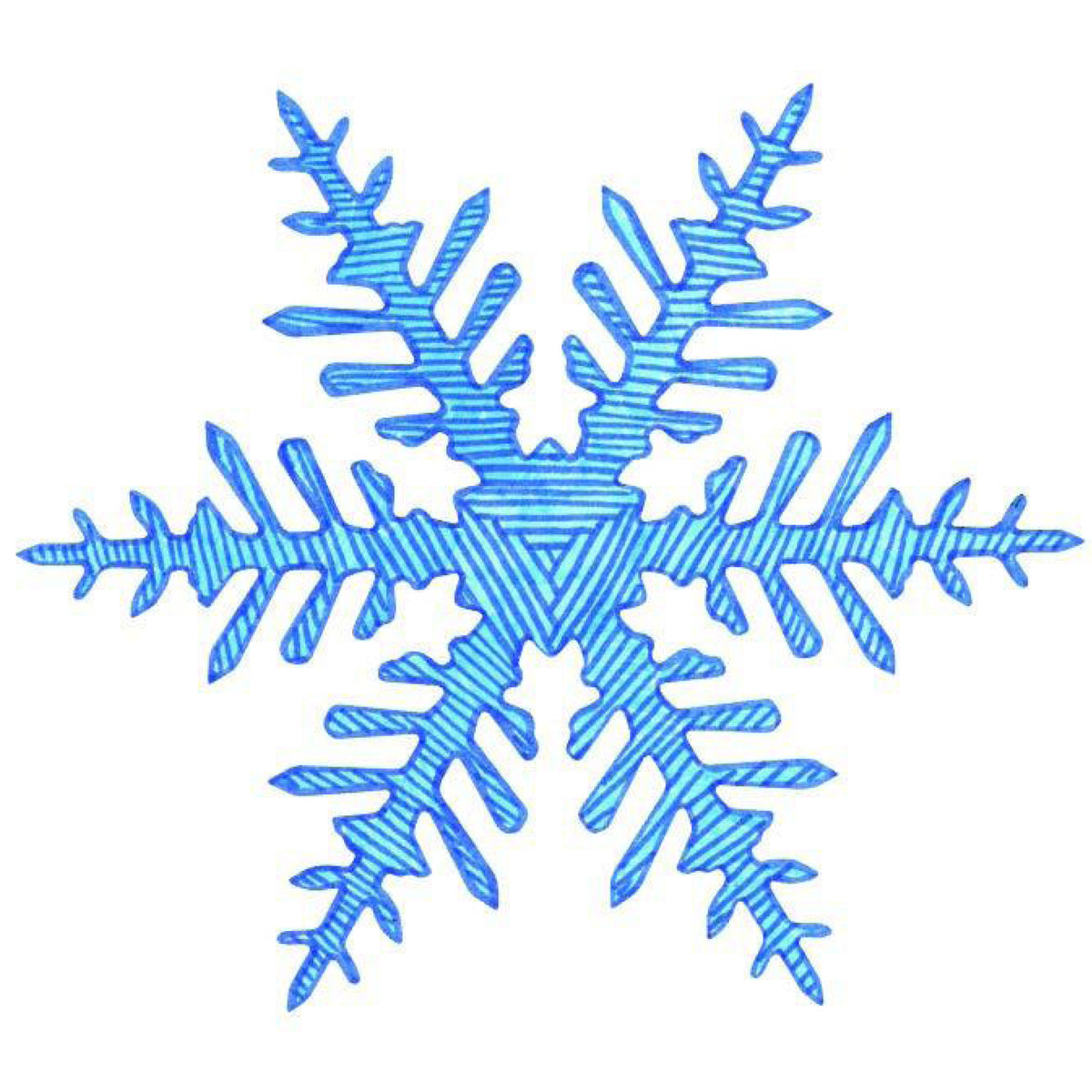 Pochoirs flocons de neige, vue 5