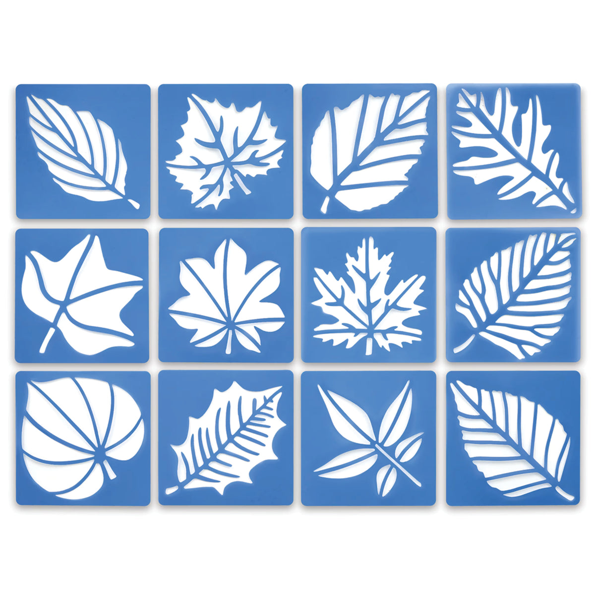 Pochoirs feuilles, vue 2