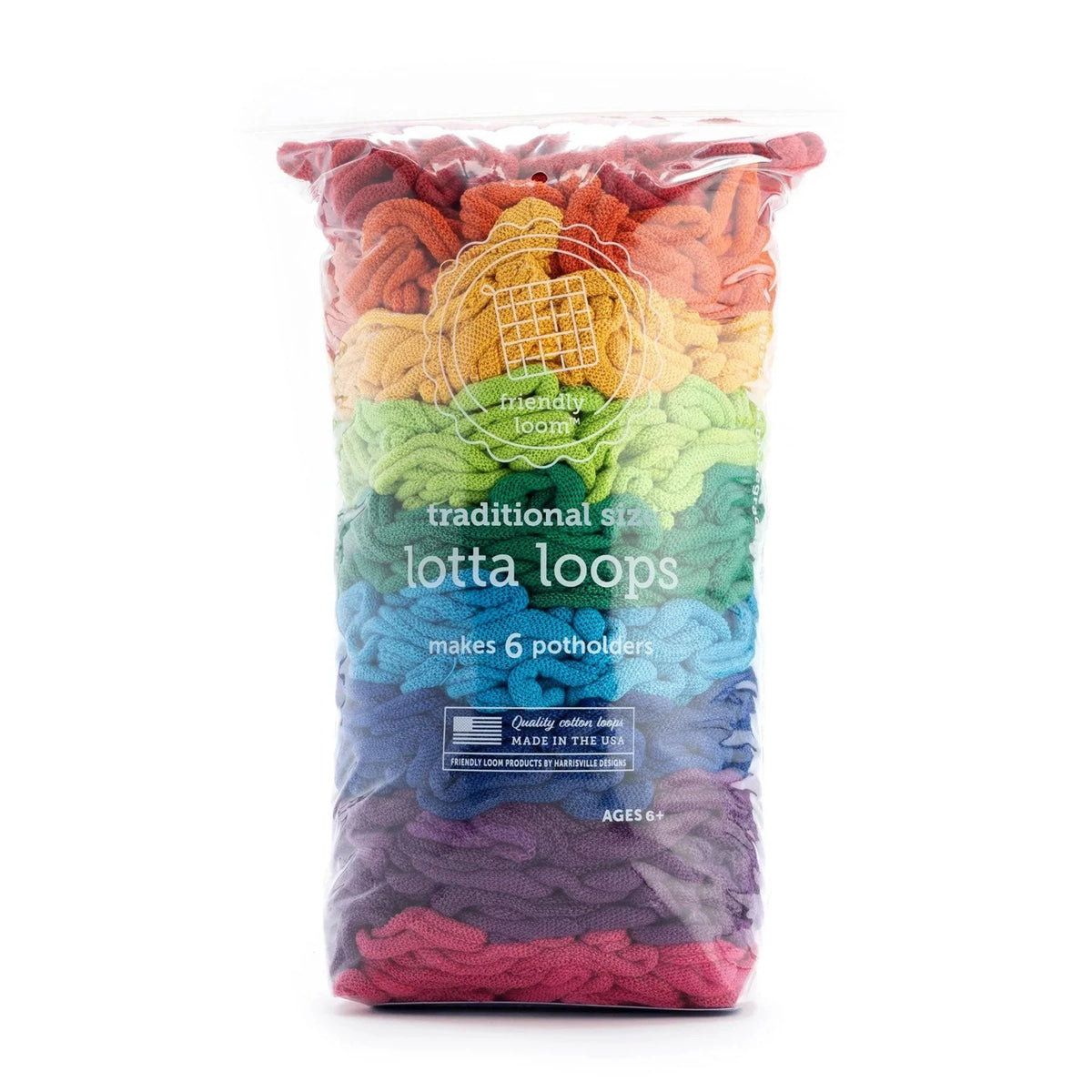 Boucles à tisser supplémentaires pour 6 sous-plats, Friendly Loom