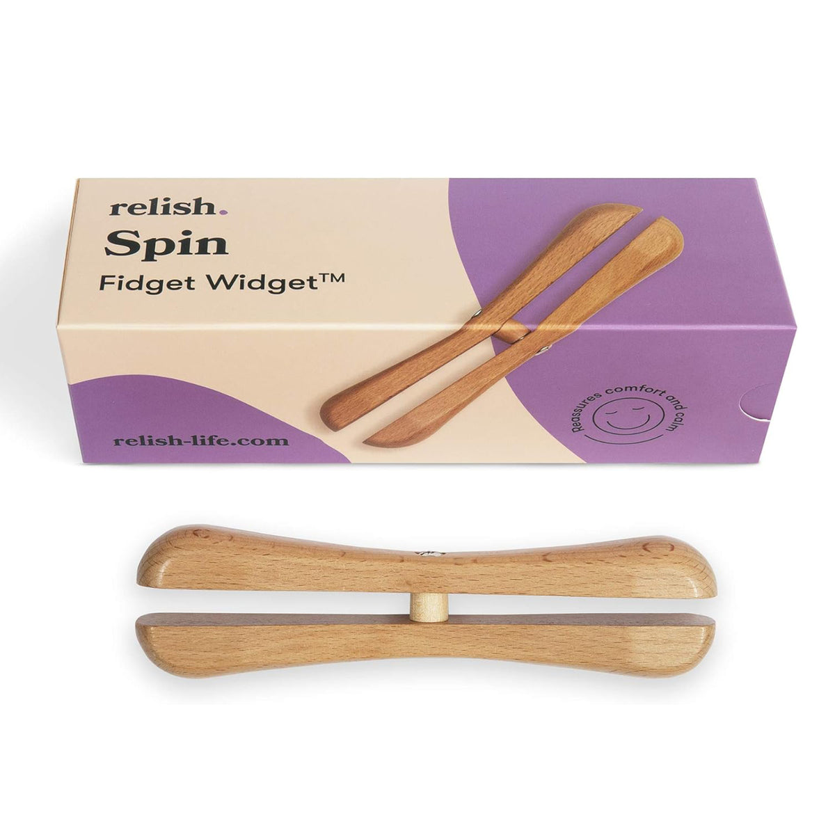 Fidget en bois Pivoter, Relish