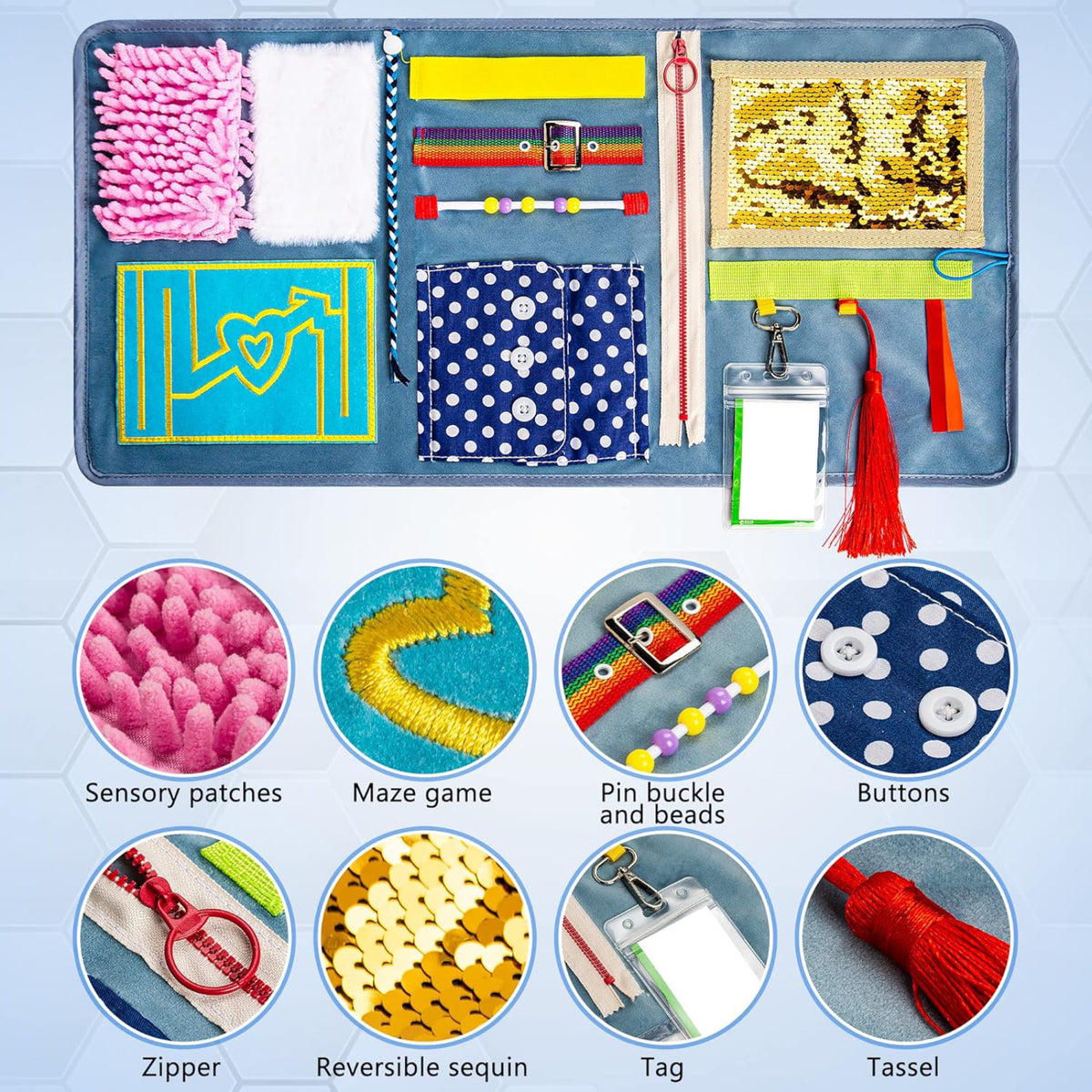 Tapis d'activités de motricité fine, vue 5