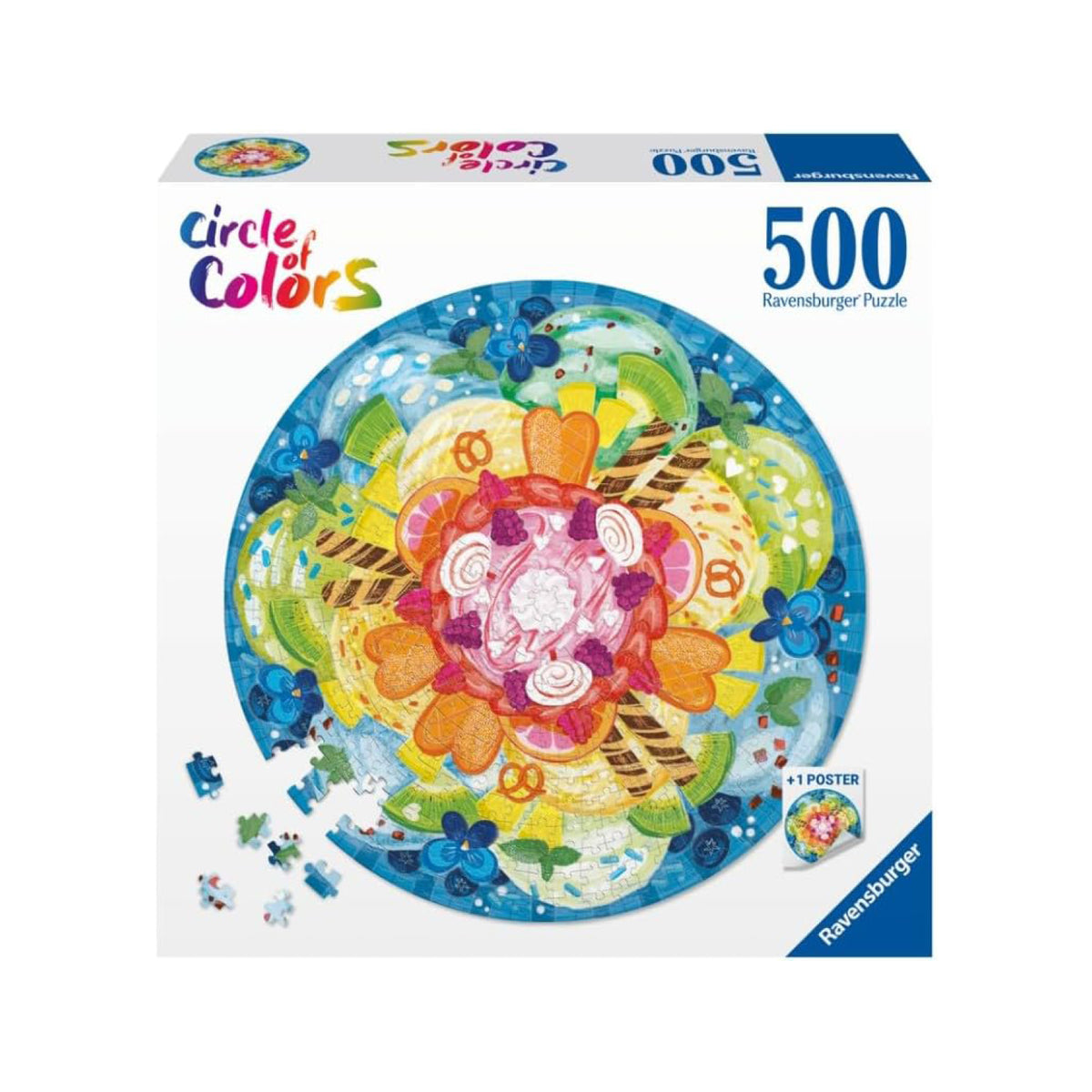 Casse-tête Crème glacée 500 morceaux, Ravensburger