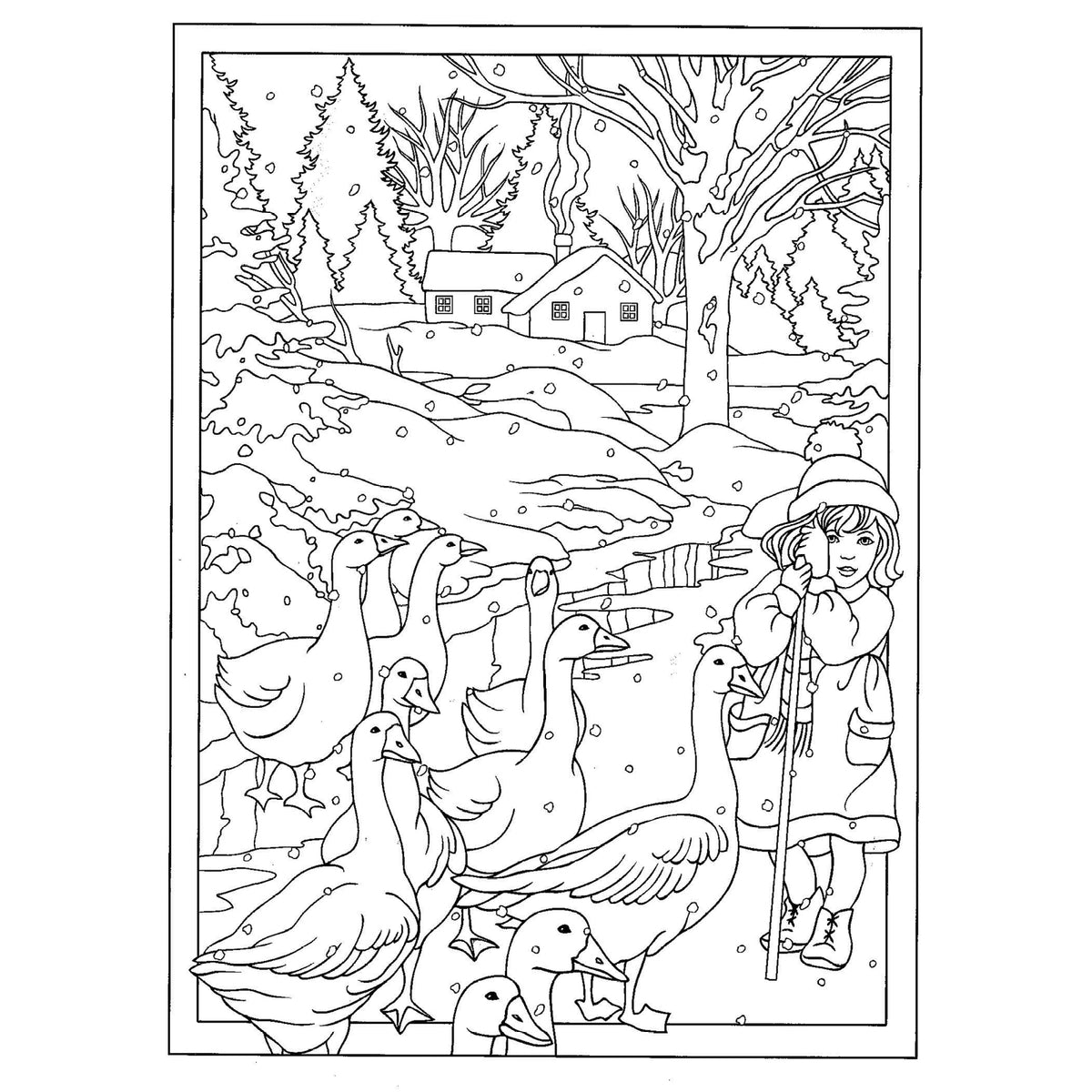 Cahier Scènes d'hiver, vue 3