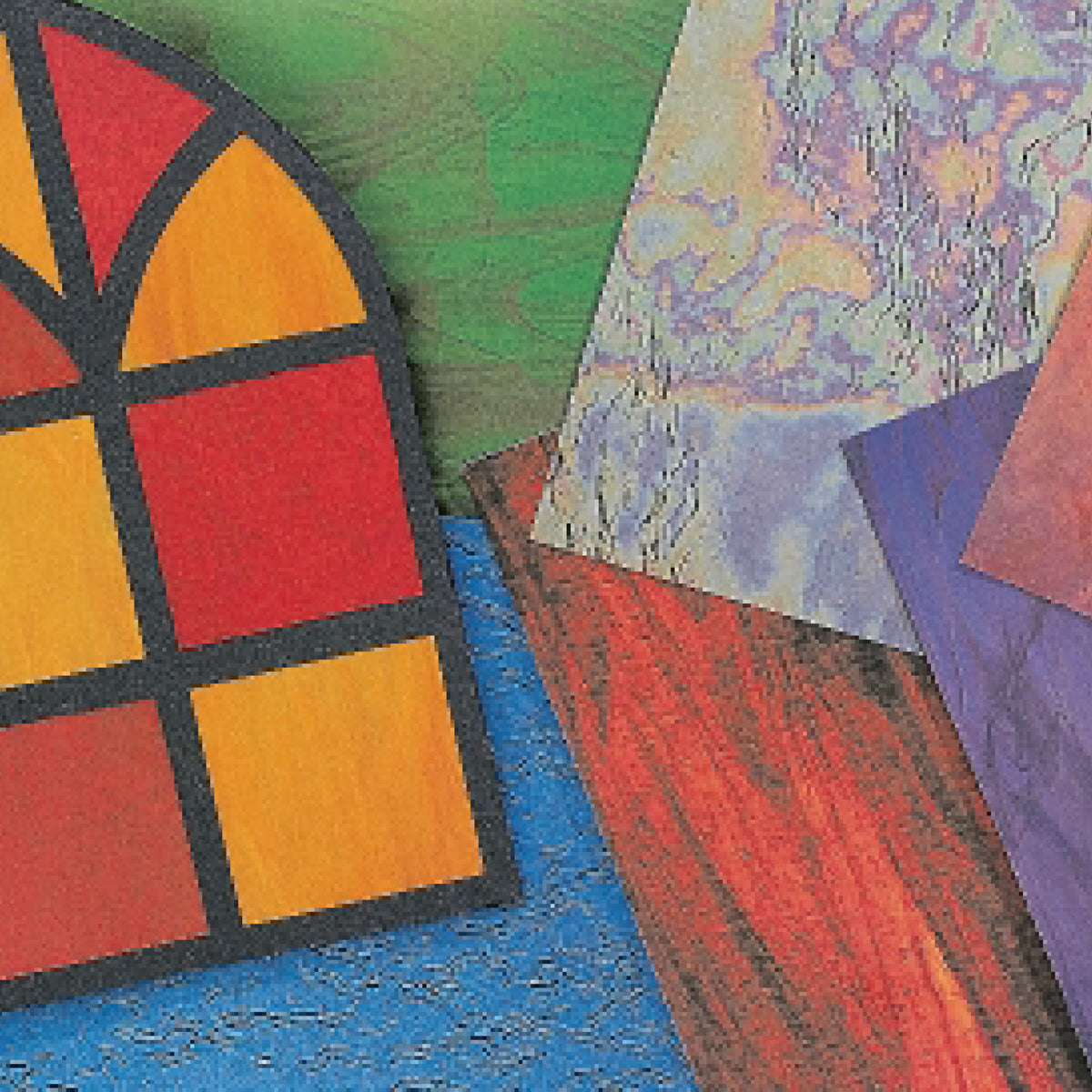 Papier à vitraux, vue 2