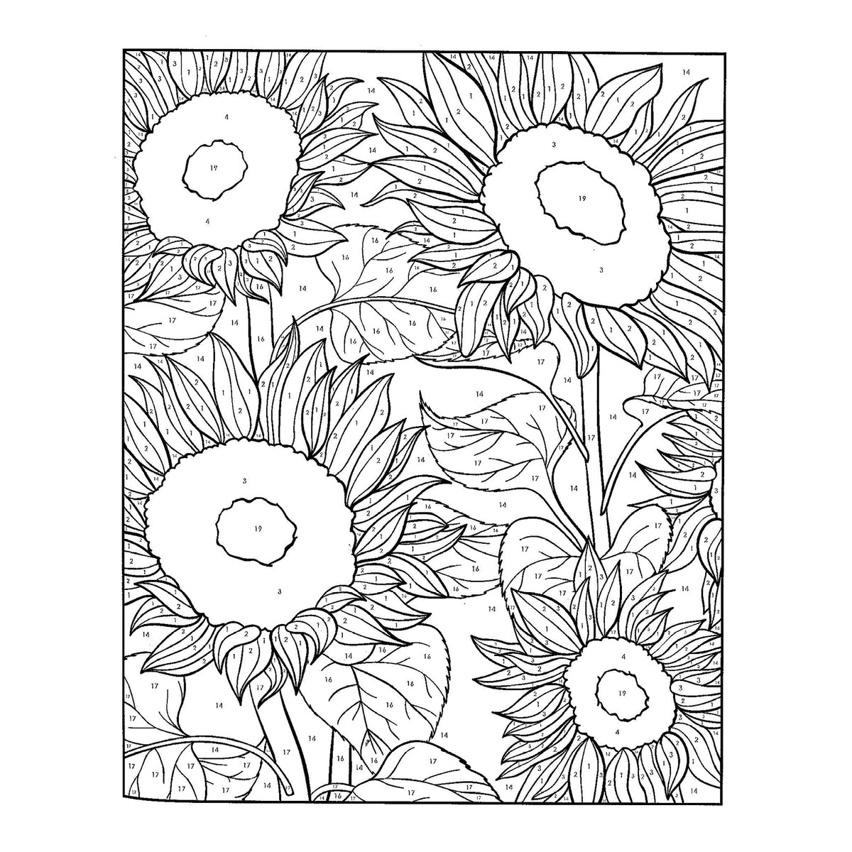 Cahier Décor de fleurs, vue 3