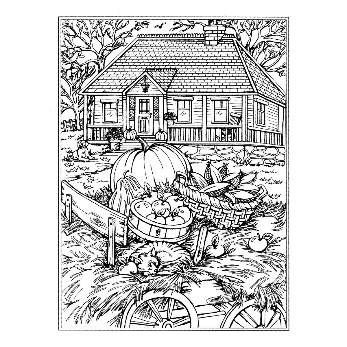 Cahier Scènes d'automne, vue 2