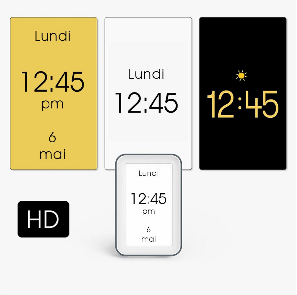 Horloge Day Connect, vue 5