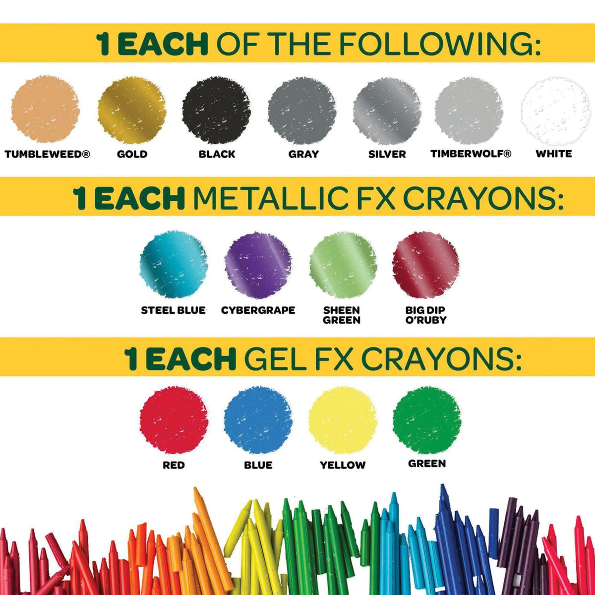 Crayons de cire Crayola, vue 3
