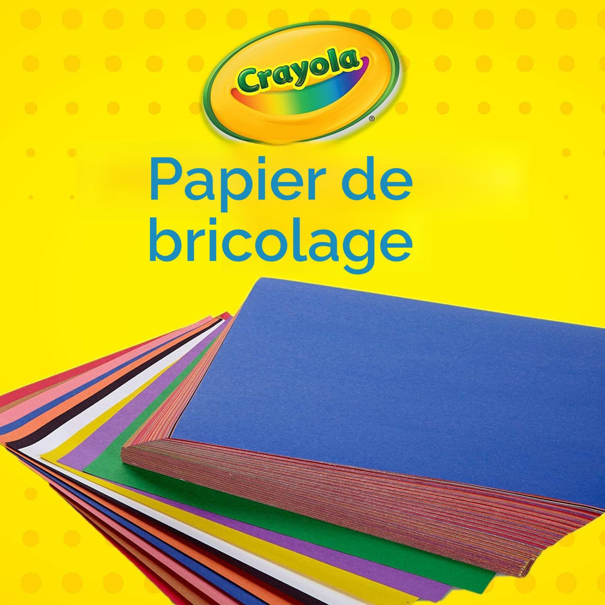 Bloc de papier construction, vue 3