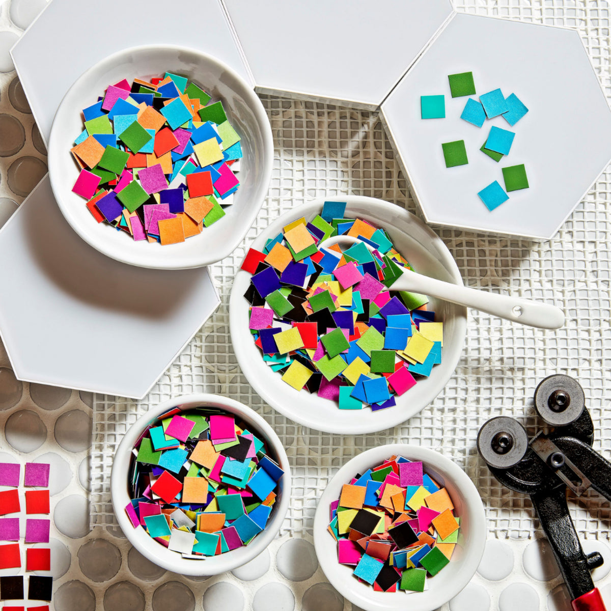 Carrés de mosaïque, vue 2