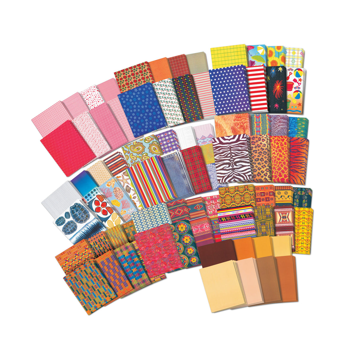 Ensemble économique de papier varié (250), Roylco
