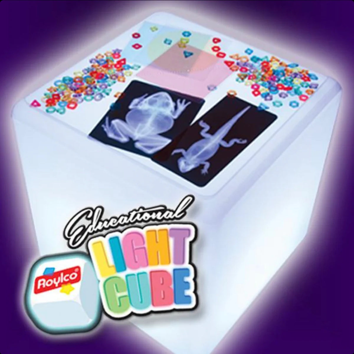 Cube lumineux éducatif, vue 2