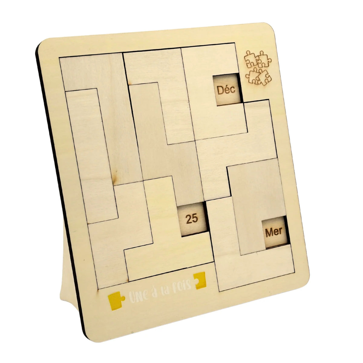 Casse-tête calendrier, vue 2