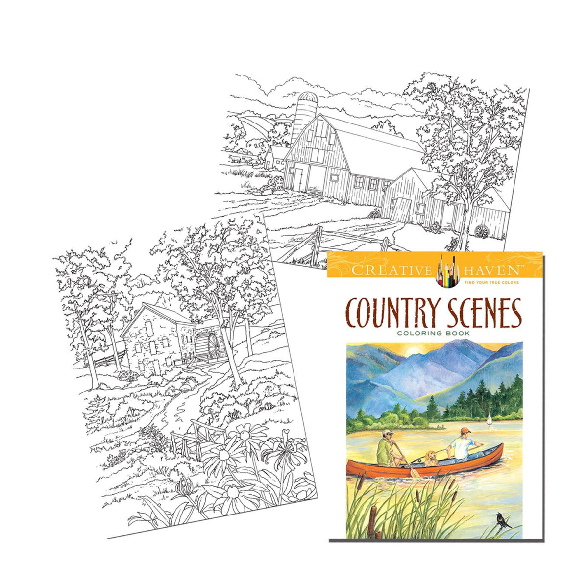 Cahier Scènes de campagne, vue 4