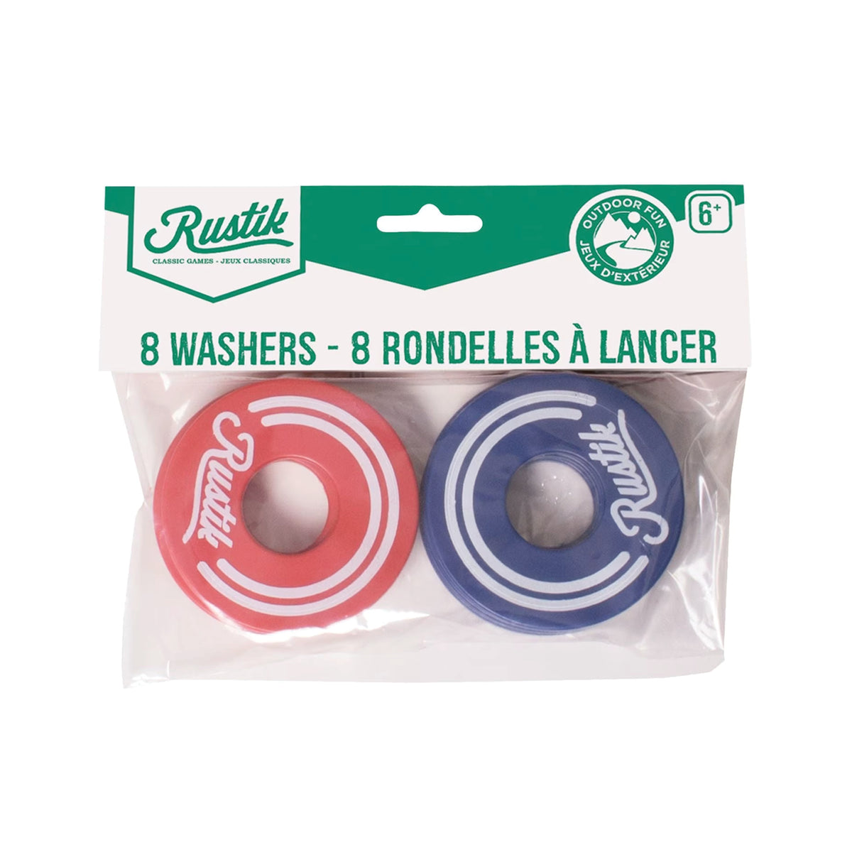 Recharge de 8 rondelles à lancer Rustik