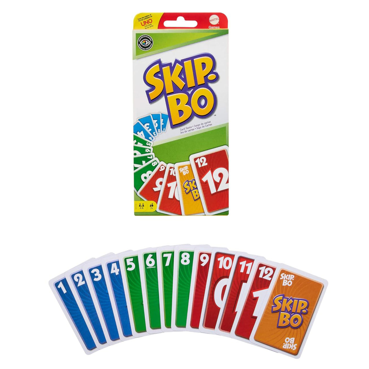 Jeu Skip-Bo, vue 3