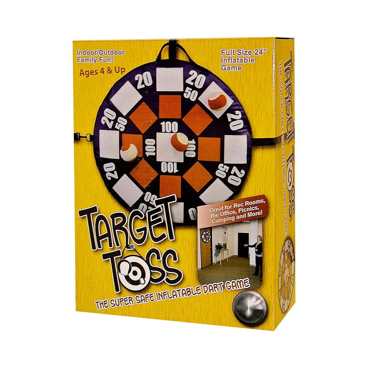 Cible gonflable Target Toss, vue 2