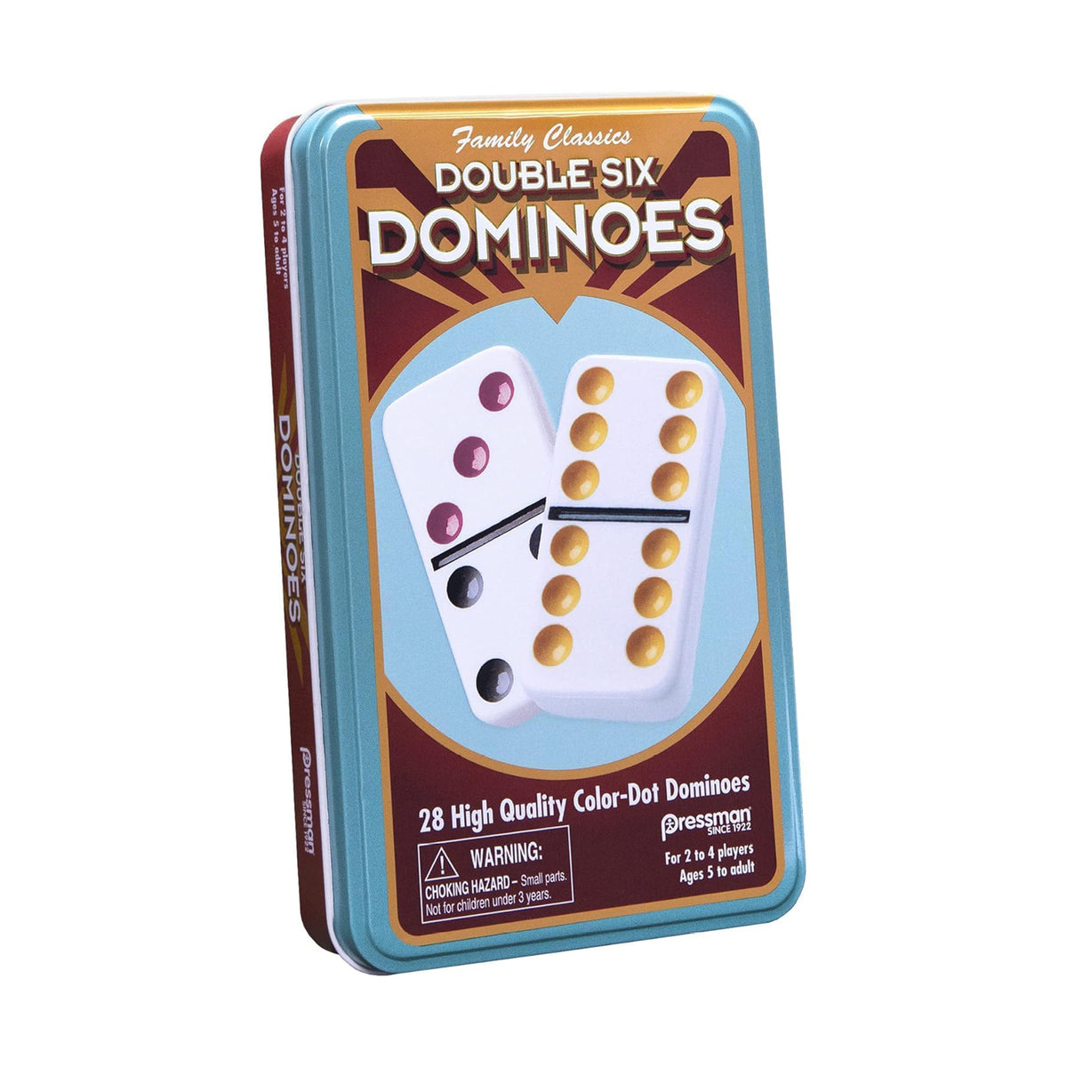Dominos double 6, Pressman