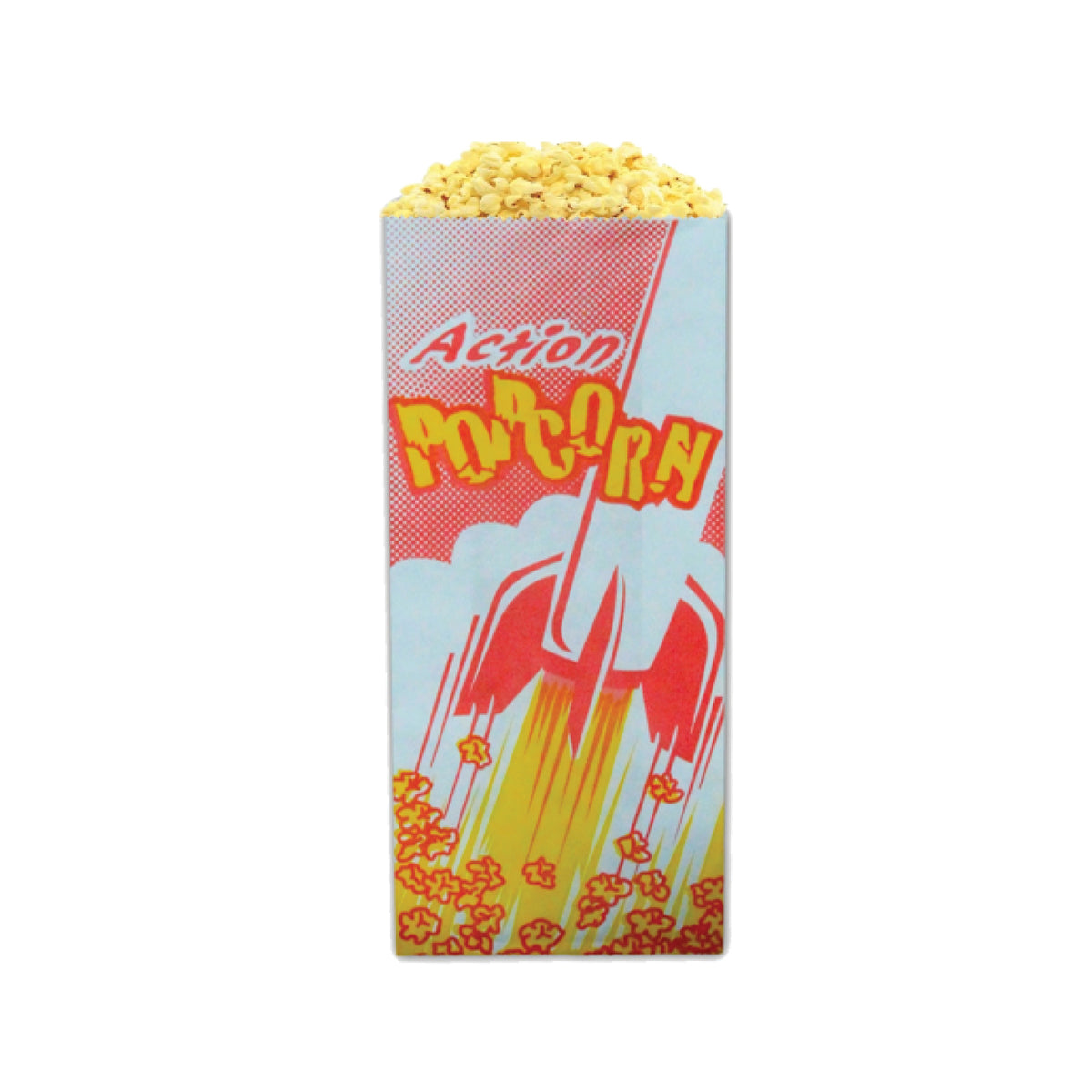 Caisse de 1000 sacs à popcorn de 1 once