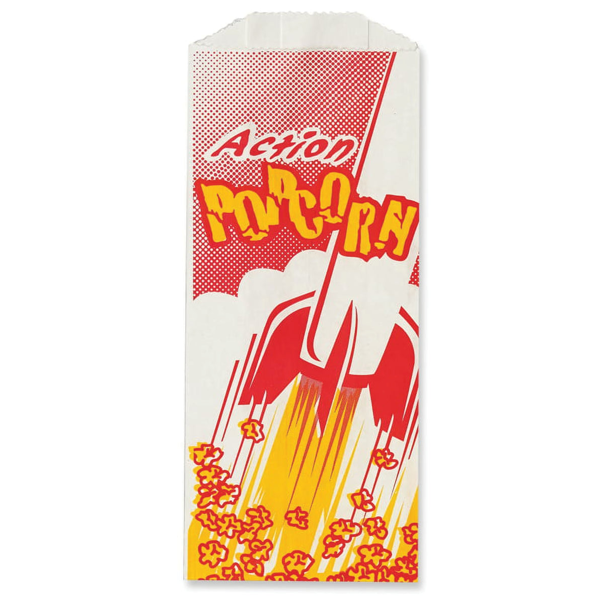 Caisse de 1000 sacs à popcorn de 1 once, vue 3