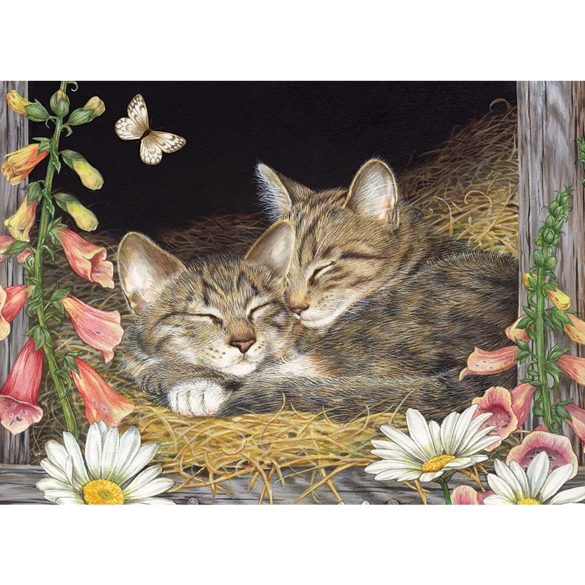 Casse-tête Chatons à la ferme, vue 2