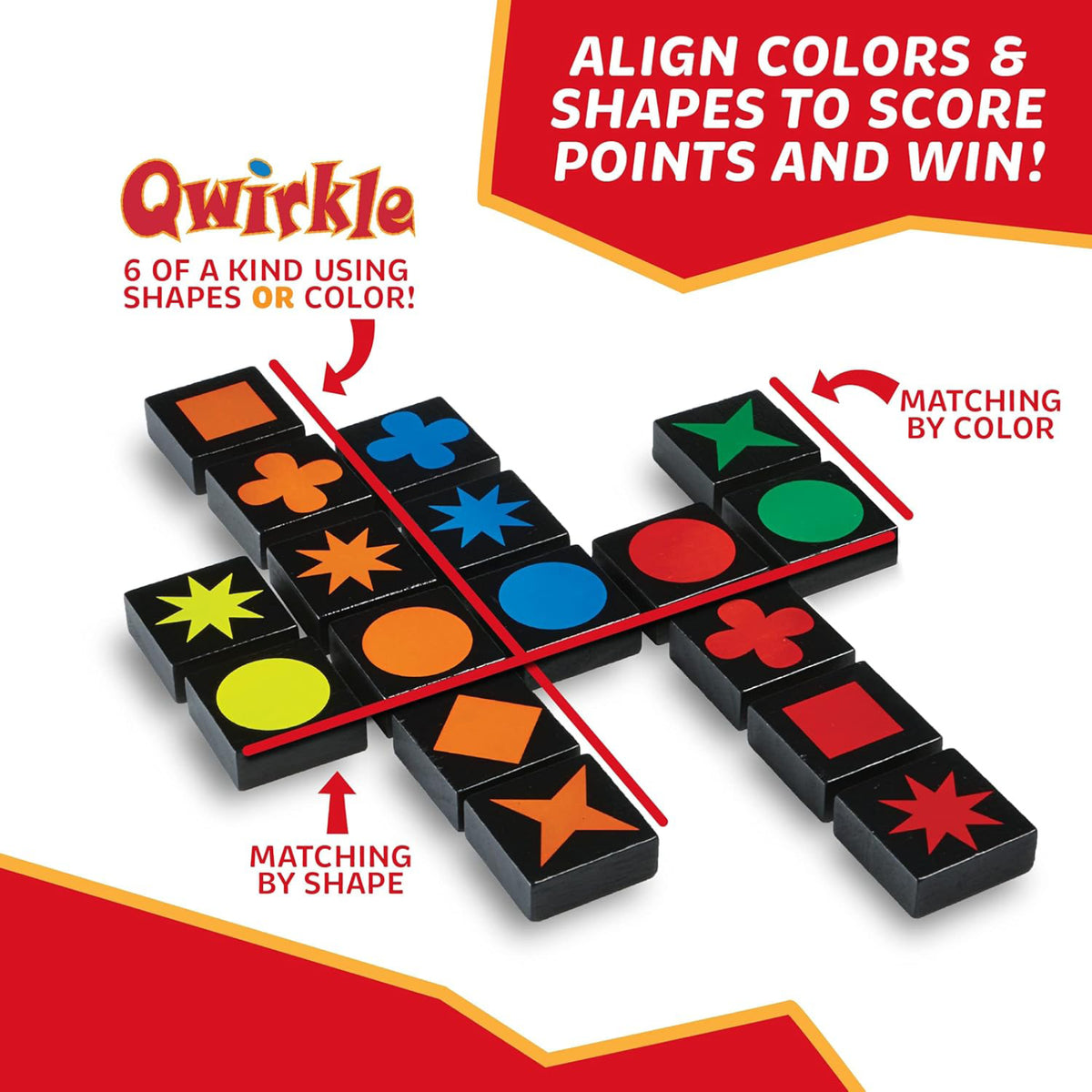 Jeu Qwirkle, vue 2