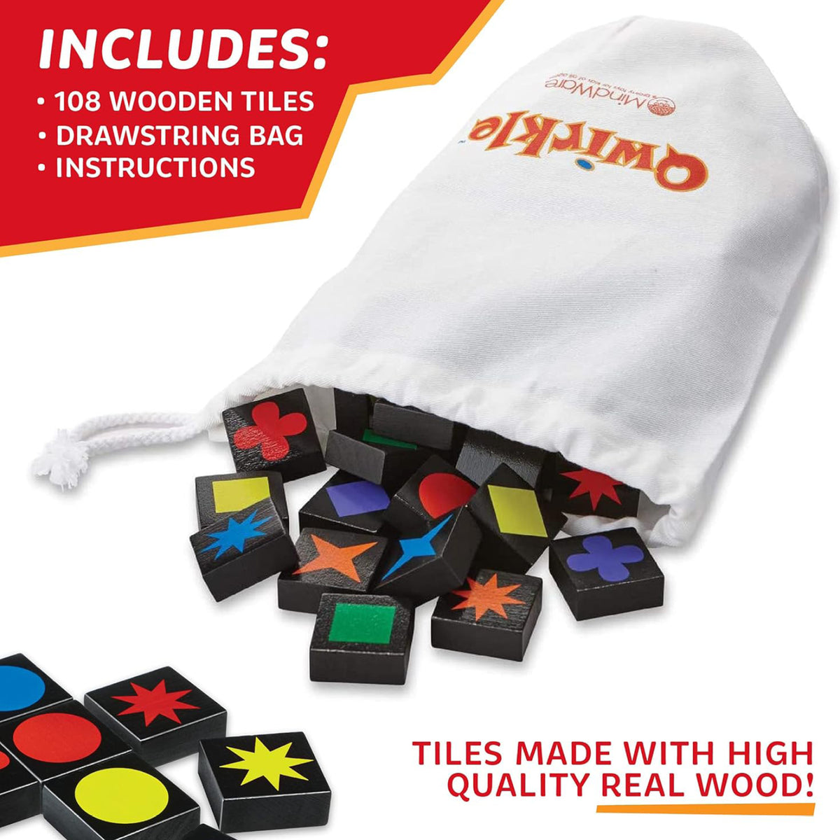 Jeu Qwirkle, vue 3