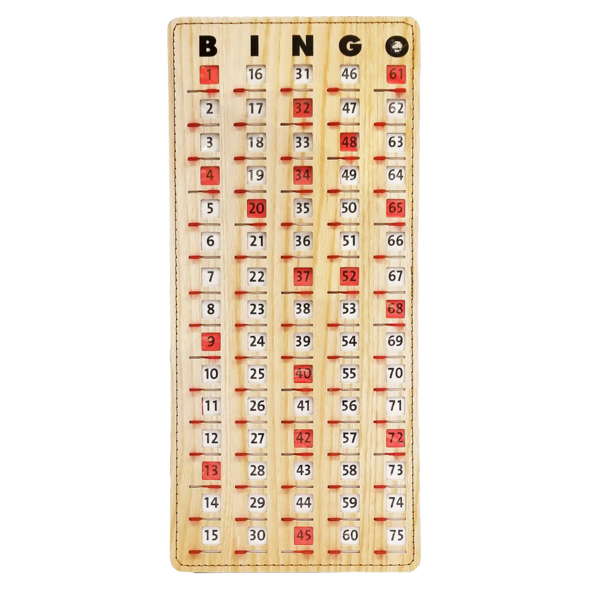 Panneau de vérification de bingo à fenêtres, Mr Chips