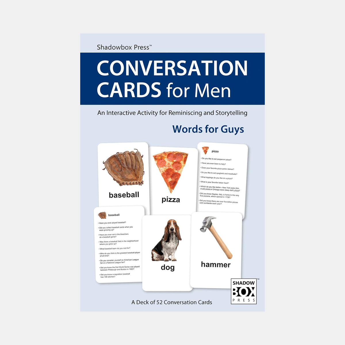 Conversation Cards for Men, Shadowbox Press