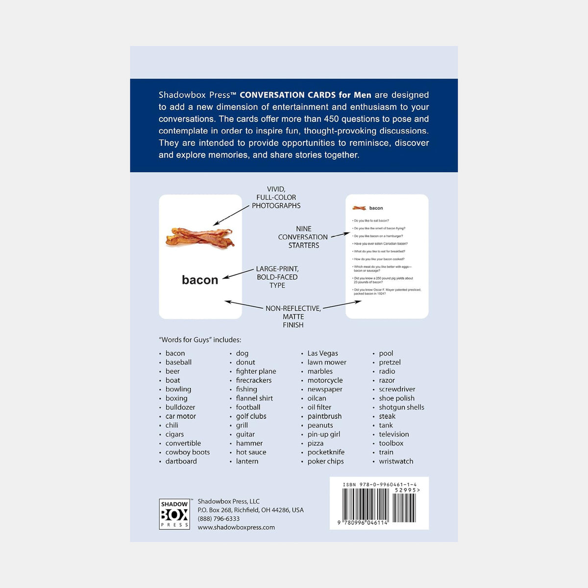 Conversation Cards for Men, vue 2